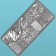 Stamping disk Metal "Texture", 12 × 6 cm