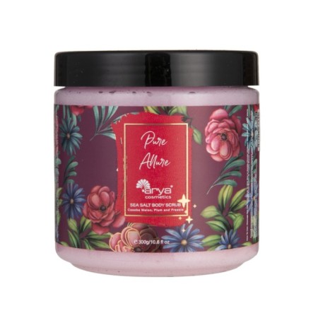 Arya pure allure body scrub, with sea salt, 300