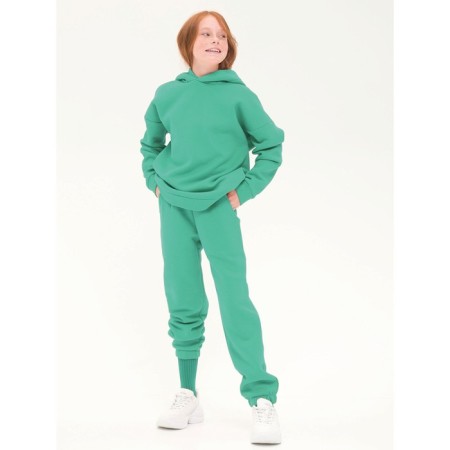 Baby trousers, height 164 cm, green color-3