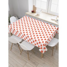 The tablecloth “hearts”, rectangular, oxford, size 145x180 cm