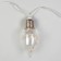 Garland “thread” 3 m with nozzles “drop bulbs”, IP20, transparent thread, 80 LED, glow of multi, 8 modes, 220 V