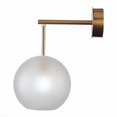 Sconces st. SL1133.501.01. Bopone. 1x40 watts, E27, 20x36 cm, brass color-11