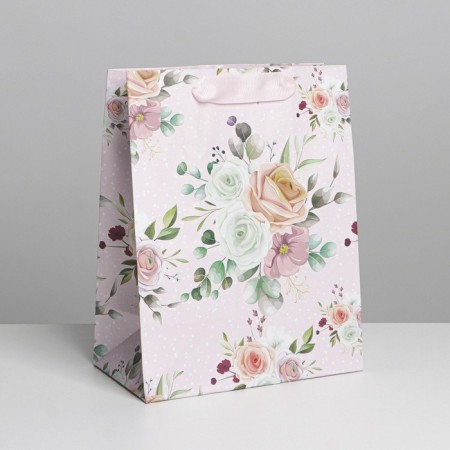 Gift laminated package, packaging, "romance", MS 18 x 23 x 10 cm-1