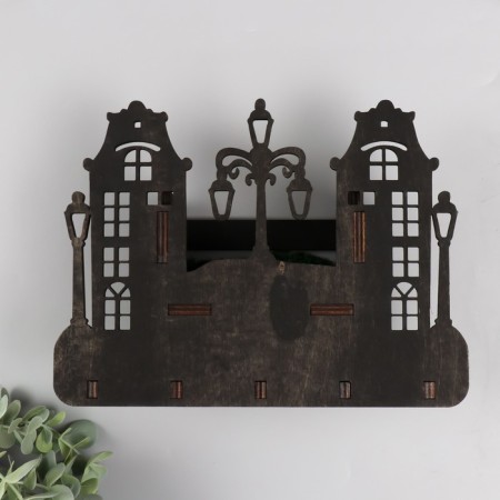 Klynoye moss "House. Lights" 24x18x7.5 cm-3