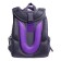 School backpack 38 x 30 x 16 cm, ergonomic back, Stavia "Cat Cosmos", Gray