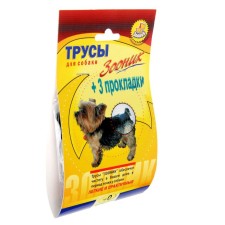 Hygienic panties for dogs Zononic, No. 0 (waist cover 20-24 cm)