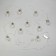 Garland “thread” 3 m with nozzles “drop bulbs”, IP20, transparent thread, 80 LED, white glow, 8 modes, 220 V