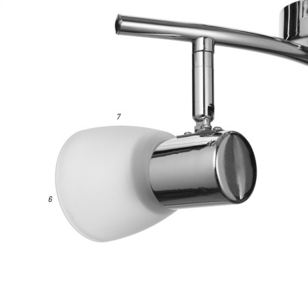 Spot 2434/2 E14 40W chrome 44x22 cm-6