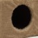 House for cats with a claw, with two shelves, jute, 37 x 37 x 111 cm, beige