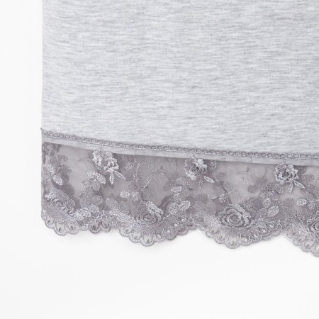 Female set (robe, shirt) KAFTAN, p. 48-50, gray-9