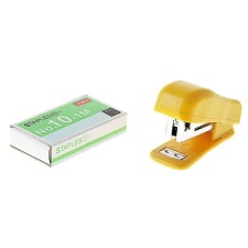 Stapler Mini, No. 10 + Staps No. 10, in the blister