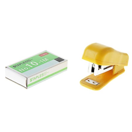 Stapler Mini, No. 10 + Staps No. 10, in the blister