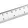 Ruler 20 cm, plastic, mix