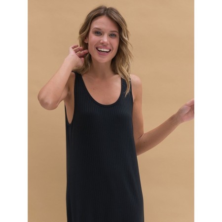 Female dress, size l, black color-3