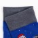 Socks "Biker", blue color, size 23-27 (38-41)