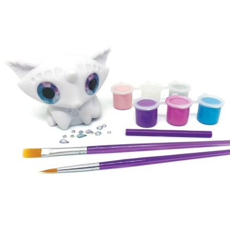 A set for creativity in coloring and decorating the gypsum figure Nebulous Stars Stella-1