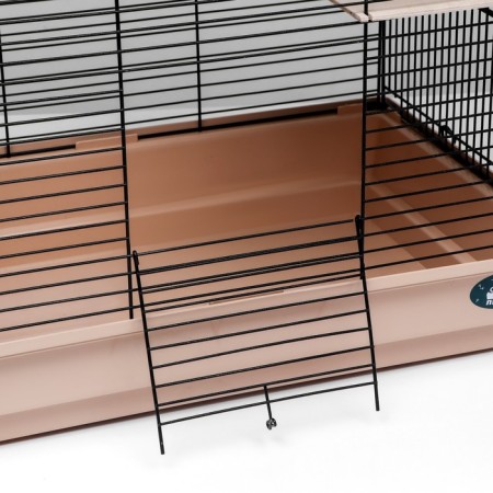 Cage for chinchilla "Pijon" No. 10, collapsible, 58 x 40 x 88, beige-3