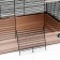 Cage for chinchilla "Pijon" No. 10, collapsible, 58 x 40 x 88, beige