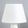 Alberte table lamp E27 40W white 25x25x36cm Risalux