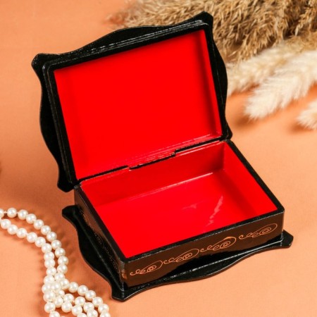 Casket "Tales", 12 × 16 cm, lacquer miniature, mix-1