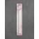 Fabric pencil, self -soothing, 17 cm, white color