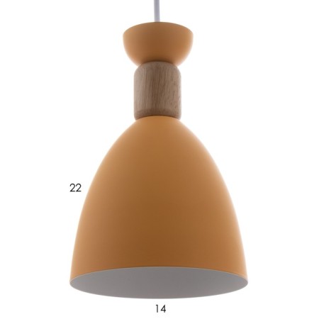Bayerlux lamp "Kandy" 1xe27 40w yellow 16x16x20-120 cm-6