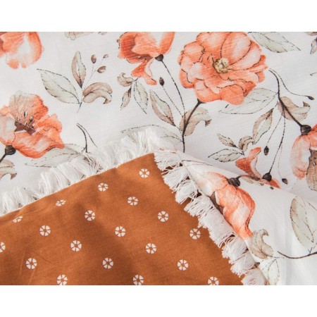 A set with a blanket "Bernadett No. 59", size 150x210 cm, 180x230 cm, 50x70 cm - 2 pcs-2