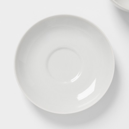 Tea steam porcelain “Rubin”, 220 ml, cup D = 10.2 cm, saucer d = 14 cm-2