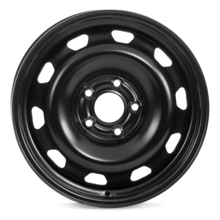 Disk stamped TZSK 6.5x16 5x114.3 ET40 D66.1 black (beetle)