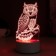 Owl lamp Led RGB from the network