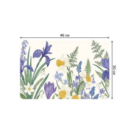 A set of napkins for setting the table “Summer Paints”, rectangular, rounded edges, size 30x46 cm, 4 pcs-2