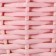 A set of wicker baskets, willow, 24x13/26 cm, 18x11/23 cm, 2 pcs, pink