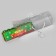 Confectionery packaging for the Roulet "Happy New Year", 22.5 x 7.8 x 7.8 cm
