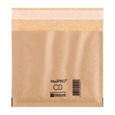 Kraft convert with air-pussy film MailPro CD, 18 x 16 cm, kraft