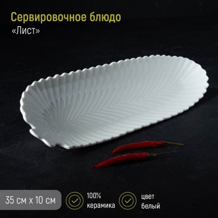 The sheet "Liszt", 35 × 10 × 2.5 cm, white color