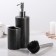 A dispenser for a detergent with a “minimum” brush, the color is black