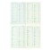 Diary Lowed Western A5, 136 sheets in a cage, leatherette, blue, blue cut, with an elastic band, 2 lies, perforated corners