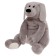Soft toy "Charlie dog", gray color, 85 cm