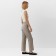Women's pants Minaku: Casual Collection Beige Color, Rr. 48