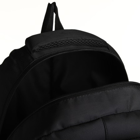 Youth backpack with a zipper, 4 pockets, black color-5