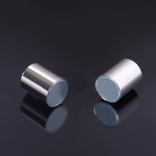 Magnetic lock castle, l = 20 mm, v .d = 8mm, (set 3pcs), silver color