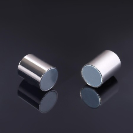 Magnetic lock castle, l = 20 mm, v.d = 8mm, (set 3pcs), silver color