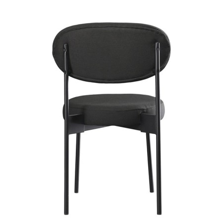 Kaja chair, 500 × 510 × 805 mm, matting, black color-9