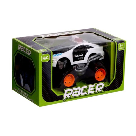 Radio -controlled "Road Patrol" machine works on batteries, black color-7
