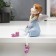 Souvenir Polystone "Girl Angel with Flamingo" Long legs mix 20x8x6 cm