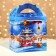 Box Gift New Year Castle New Year's Eve 18.2 x 11.5 x 26 cm