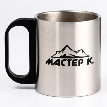 Thermal circle, 180 ml, tourism "Master K", retains heat 2 hours, chrome-2
