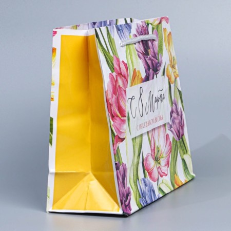 Gift laminated vertical, packaging, “Your Spring”, MS 18 x 23 x 8 cm-3