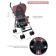 Stroller walking children's indigo bono, folds into a cane, detachable bumper, color dusty rose