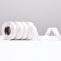 Polypropylene tape "Matte" for decor and gifts, white, 2 cm x 50 m